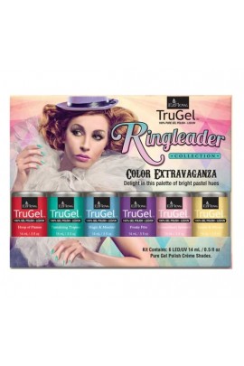 EzFlow TruGel LED/UV Gel Polish - Ringleader Collection - 6 Colors