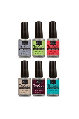 EzFlow TruGel LED/UV Gel Polish - Visions Fall 2016 Collection - All 6 Colors - 14ml / 0.5oz Each