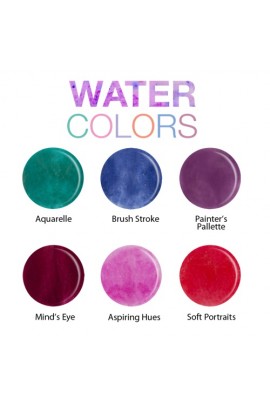 EzFlow Water Colors Collection Kit - Semi Sheer Acrylic Powders 