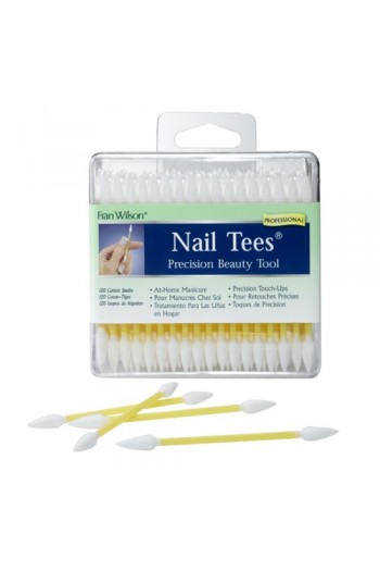 Fran Wilson Nail Applicators - Nails Tees - 120 Cotton Swabs