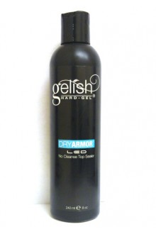 Nail Harmony Gelish Dry Armor LED No Cleanse Top Sealer- 8oz / 240ml