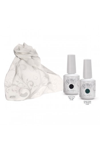 Nail Harmony Gelish - Haute Holiday Collection - Warmest Wishes Kit - Free Gelish Scarf