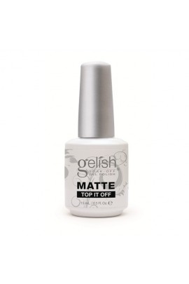 Nail Harmony Gelish - Matte Top It Off  - 0.5oz / 15ml