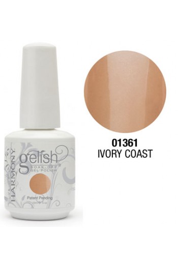 Nail Harmony Gelish - Ivory Coast - 0.5oz / 15ml