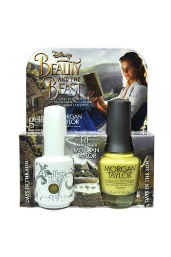 Nail Harmony Gelish & Morgan Taylor - Two of a Kind - Beauty & the Beast Spring 2017 Collection - Days in the Sun