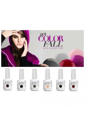 Nail Harmony Gelish - 2014 Get Color-Fall Collection - 6 Colors