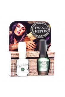 Nail Harmony Gelish & Morgan Taylor - Two of a Kind - Urban Cowgirl Collection - Holy Cow- Girl 01095