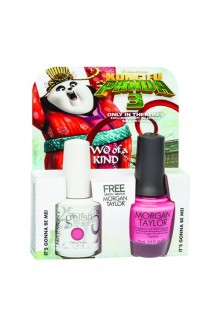 Nail Harmony Gelish & Morgan Taylor - Two of a Kind - Kung Fu Panda 2015 Winter Collection - It's Gonna Be Mei
