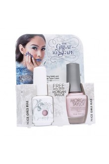 Nail Harmony Gelish & Morgan Taylor - Two of a Kind - The Great Ice-Scape Winter 2016 Collection - N-Ice Girls Rule