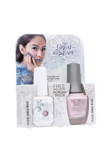 Nail Harmony Gelish & Morgan Taylor - Two of a Kind - The Great Ice-Scape Winter 2016 Collection - N-Ice Girls Rule