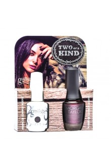 Nail Harmony Gelish & Morgan Taylor - Two of a Kind - Urban Cowgirl Collection - Pumps Or Cowboy Boots? 01091