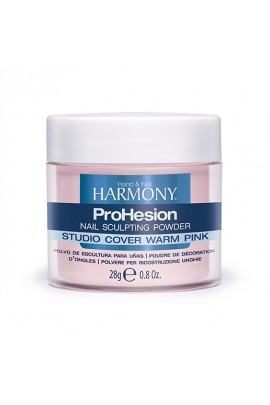 Nail Harmony Prohesion Sculpting Powder - Studio Cover Warm Pink - 0.8oz / 28g
