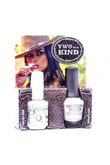 Nail Harmony Gelish & Morgan Taylor - Two of a Kind - Urban Cowgirl Collection - Tan My Hide 01096