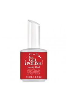 ibd Just Gel Polish - Lucky Red - 0.5oz / 14ml 