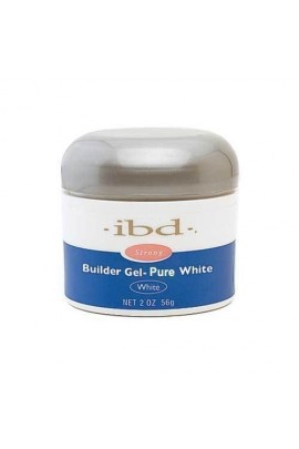 ibd UV Builder Gel - Pure White - 2oz / 56g 