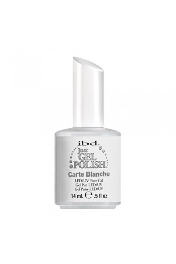 ibd Just Gel Polish - Haute Frost Collection - Carte Blanche - 0.5oz / 14ml