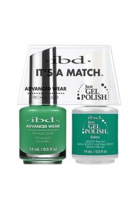 ibd Advanced Wear - "It's A Match" Duo Pack - Eden - 14ml / 0.5oz Each