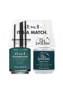 ibd Advanced Wear - "It's A Match" Duo Pack - Metro Pose - 14ml / 0.5oz Each