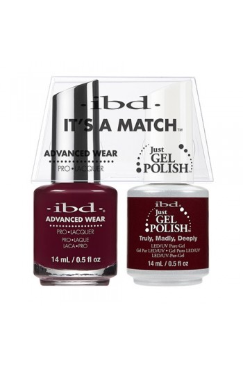 ibd Advanced Wear - "It's A Match" Duo Pack - Truly, Madly, Deeply - 14ml / 0.5oz Each