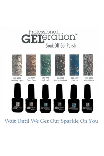 Jessica GELeration - Wait Until We Get Our Sparkle On You Collection - 0.5oz / 14.8ml - All 6 Colors