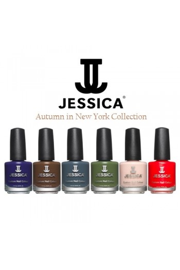 Jessica Nail Polish - Autumn in New York Collection 2014 - 0.5oz / 14.8ml -  All 6 Colors