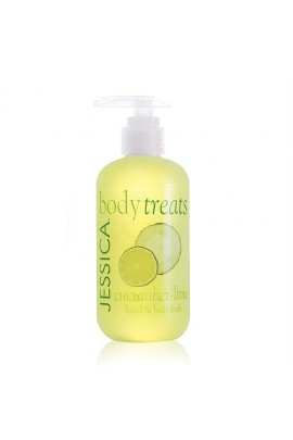 Jessica Body Treats Hand & Body Bath - Cucumber-Lime - 8.3oz / 245ml