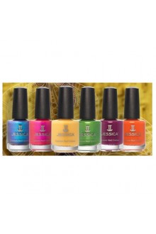 Jessica Nail Polish - 2015 Karma Summer Collection - 0.5oz / 14.8ml -  All 6 Colors