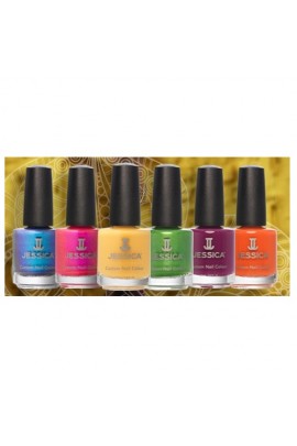 Jessica Nail Polish - 2015 Karma Summer Collection - 0.5oz / 14.8ml -  All 6 Colors