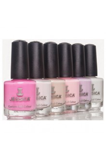 Jessica Nail Polish - 2015 Spring Whisper Collection - 0.5oz / 14.8ml -  All 6 Colors
