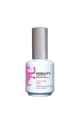 LeChat Nobility LED/UV Cured Soak Off Gel Polish - Foxy Pink - 0.5oz / 15ml