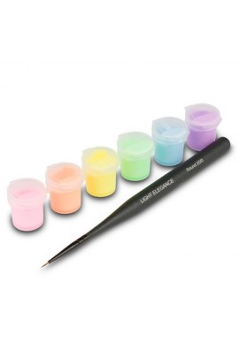 Light Elegance Pastel UV Gel Paint - Color Pots 