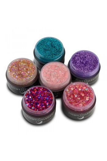Forvent det Sui klud Light Elegance UV/LED Glitter Gel - 2015 Spring Collection - All 6 Colors