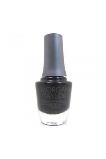 Morgan Taylor Nail Lacquer - Little Black Dress - 0.5oz / 15ml