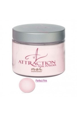 NSI Attraction Nail Powder: Perfect Pink - 1.42oz / 40g