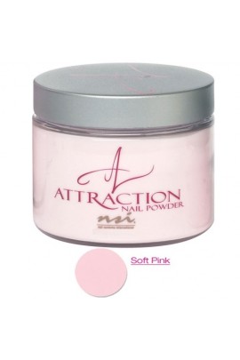 NSI Attraction Nail Powder: Soft Pink - 1.42oz / 40g