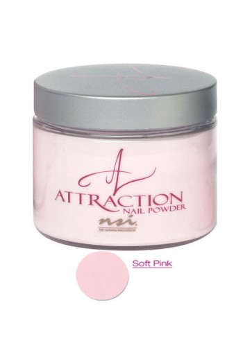 NSI Attraction Nail Powder: Soft Pink - 4.6oz / 130g