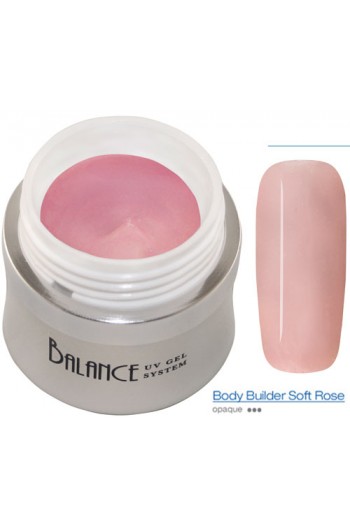 NSI Balance UV Gel Body Builder: Soft Rose - 1oz / 30g