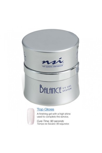 NSI Balance UV Gel: Top Gloss - 0.5oz / 15g