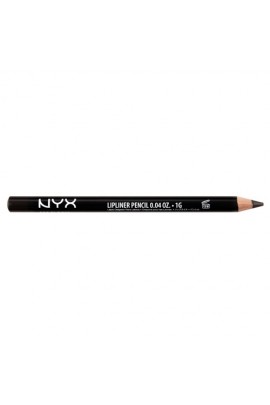 NYX Slim Lip Liner Pencil - Brown Black - 1g / 0.04oz