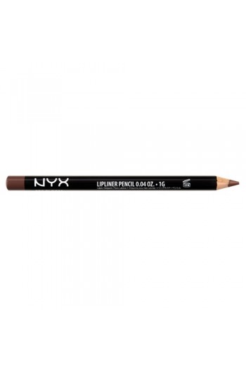 NYX Slim Lip Liner Pencil - Brown Cafe - 1g / 0.04oz