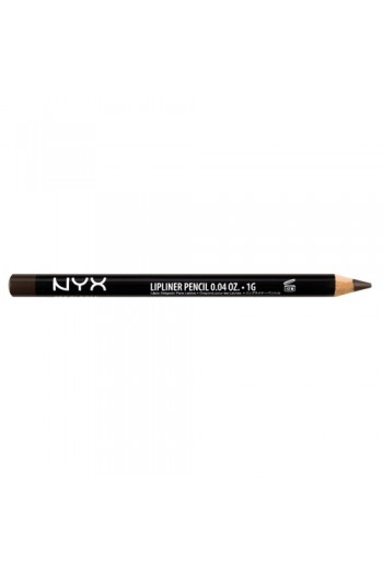 NYX Slim Lip Liner Pencil - Dark Brown - 1g / 0.04oz