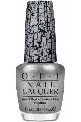 OPI Nail Lacquer - Silver Shatter Crackle - 0.5oz / 15ml
