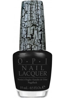 OPI Nail Lacquer - Black Shatter Crackle - 0.5oz / 15ml
