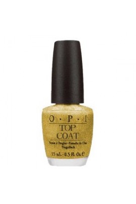 OPI Nail Lacquer - Glitter Bit of Music Top Coat - 0.5oz / 15ml