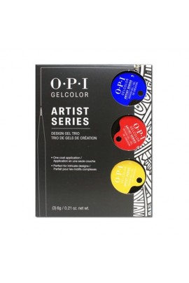 OPI GelColor - Artist Series - Design Gel Trio