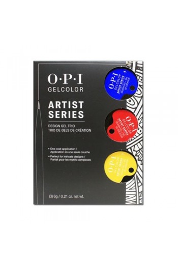 OPI GelColor - Artist Series - Design Gel Trio