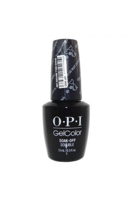 OPI GelColor - Breakfast at Tiffany's Holiday 2016 Collection - Black Dress Not Optional - 0.5oz / 15ml