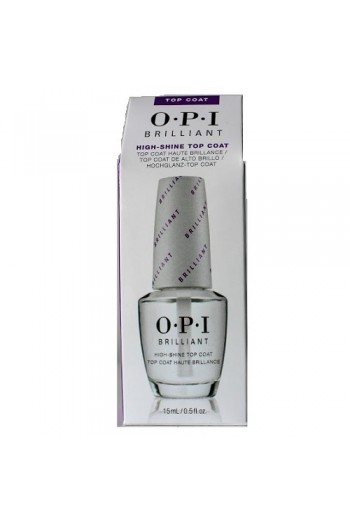 OPI Pro Nail Treatments - Brilliant - High-Shine Top Coat - 0.5oz / 15ml