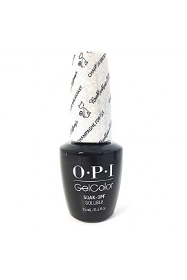 OPI GelColor - Breakfast at Tiffany's Holiday 2016 Collection - Champagne for Breakfast - 0.5oz / 15ml