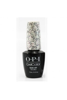 OPI GelColor - Hello Kitty Collection - Charmmy & Sugar - 0.5oz / 15ml